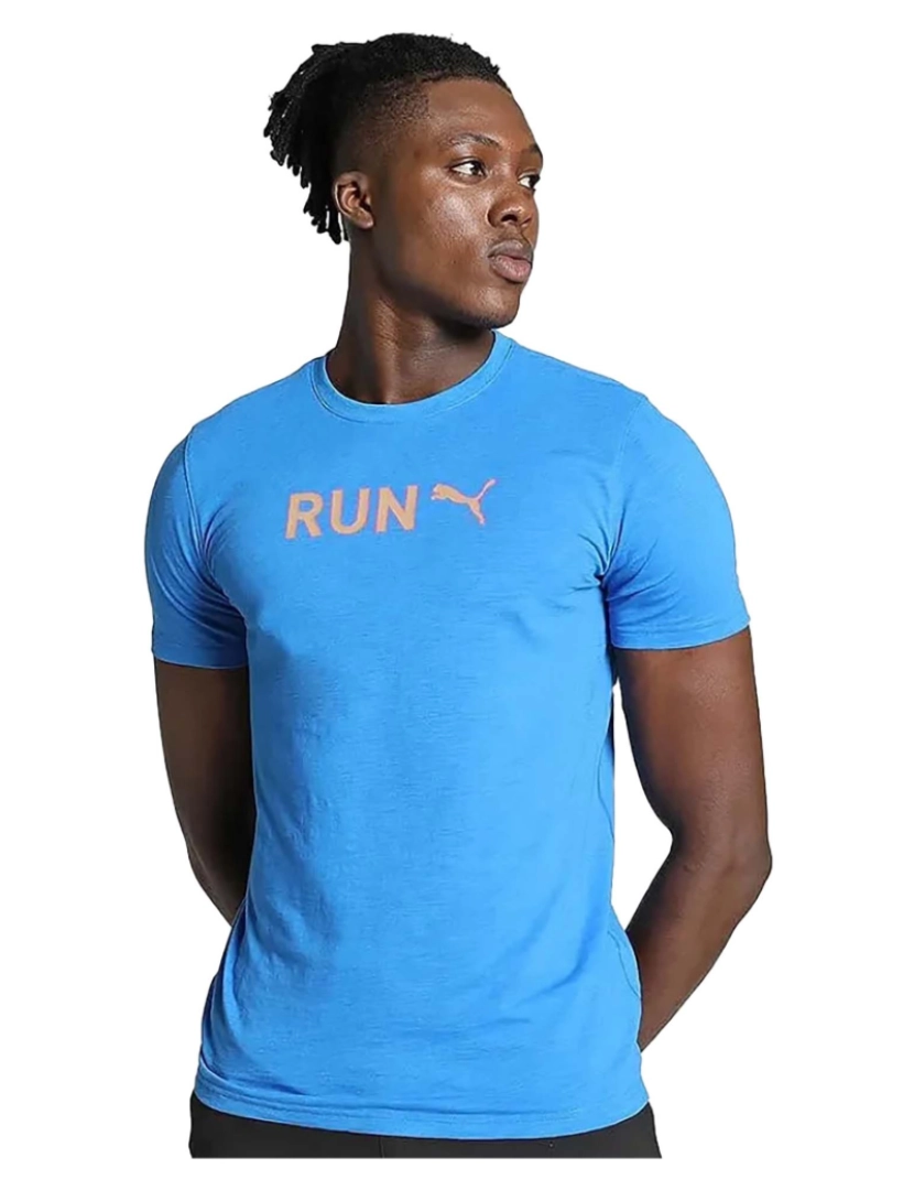imagem de T-Shirt Puma Masculino Graphic Tee Run Puma1