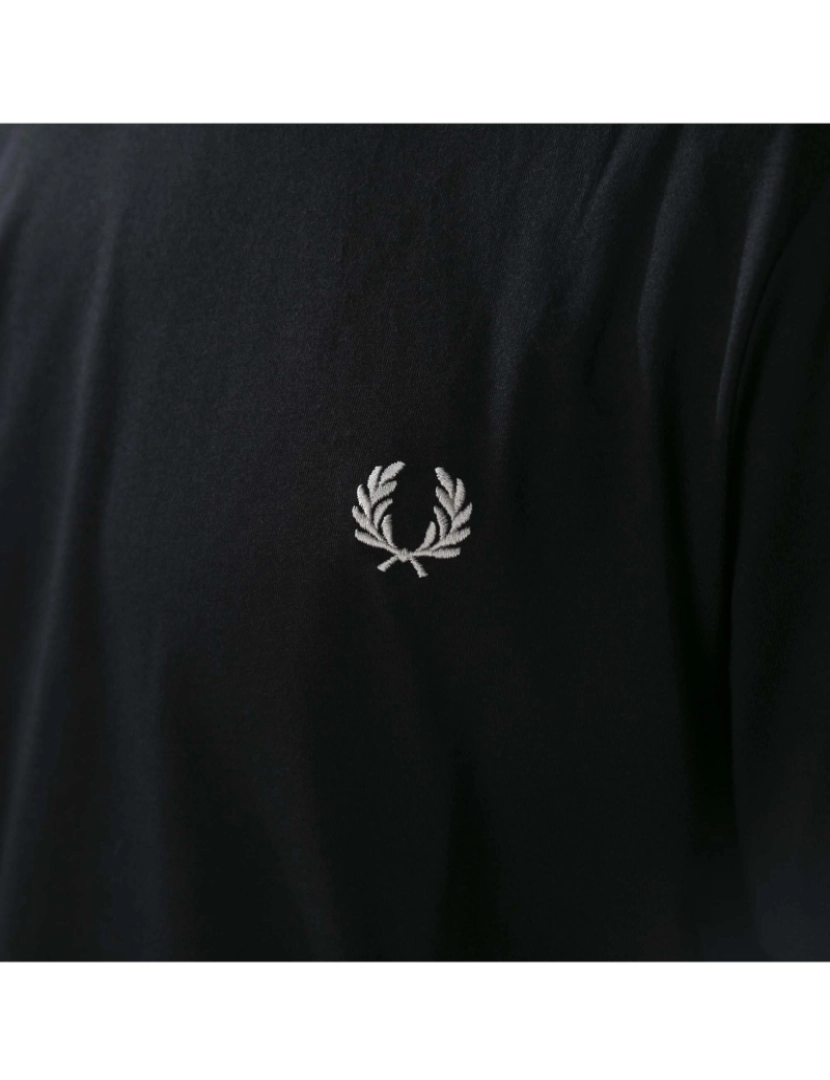 imagem de T-Shirt Preta Fred Perry Twin Tipped5