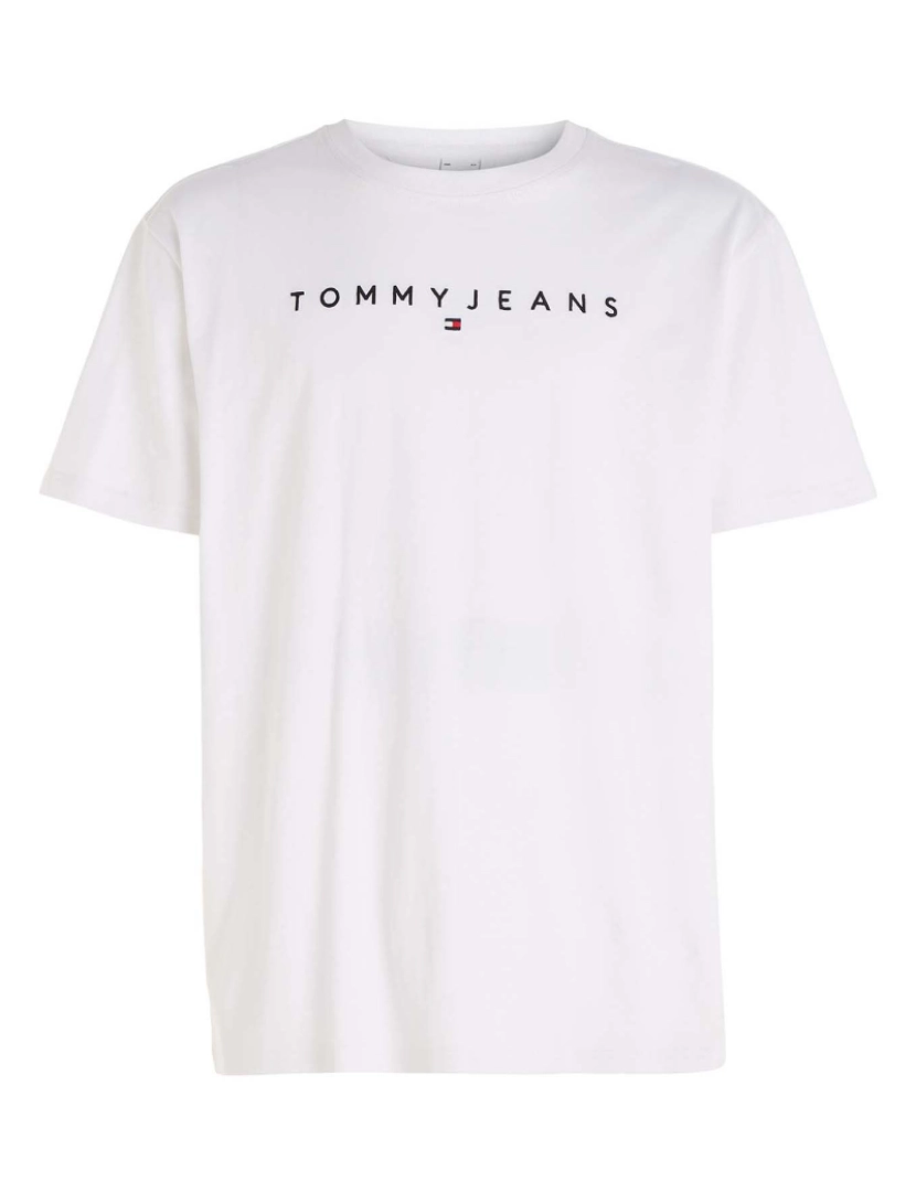 Tommy Jeans - T-Shirt Tommy Jeans Tjm Reg Logotipo Linear