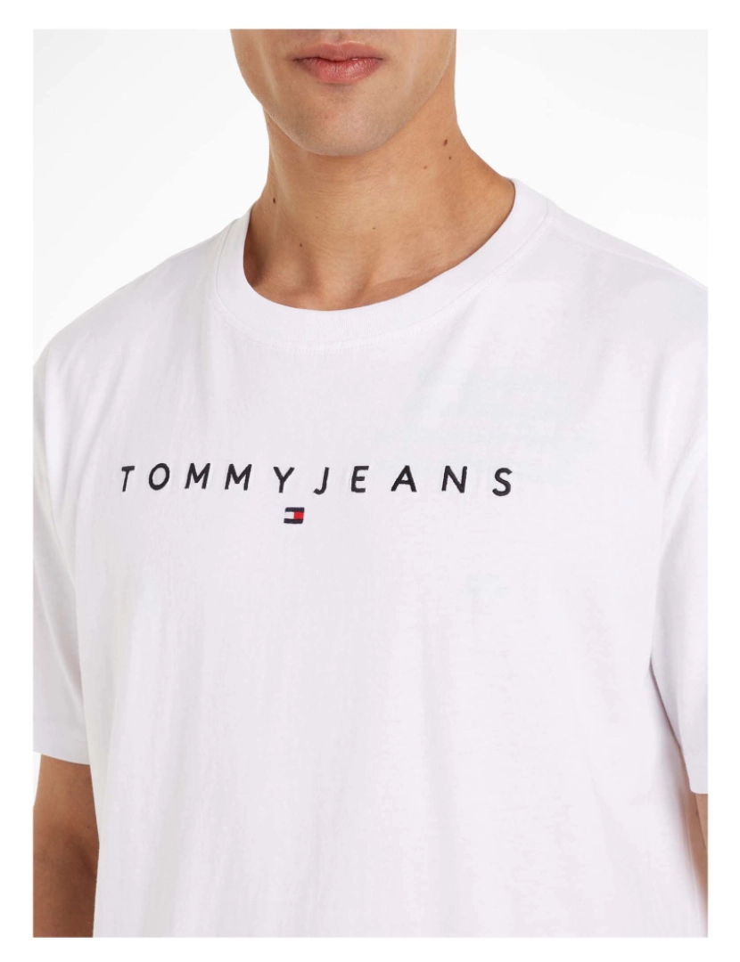 imagem de T-Shirt Tommy Jeans Tjm Reg Logotipo Linear4