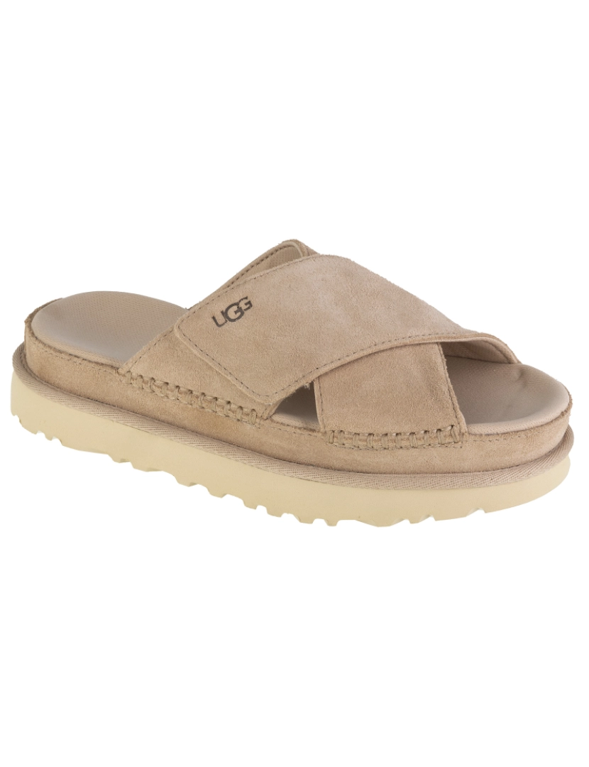 Ugg - Corrediça de cruz dourada