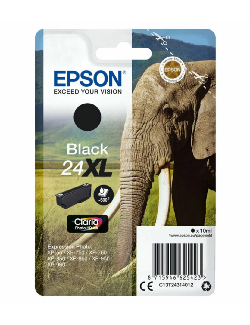 Epson - Tinteiro de Tinta Original Epson 235M129 8,7 ml-10 ml Preto