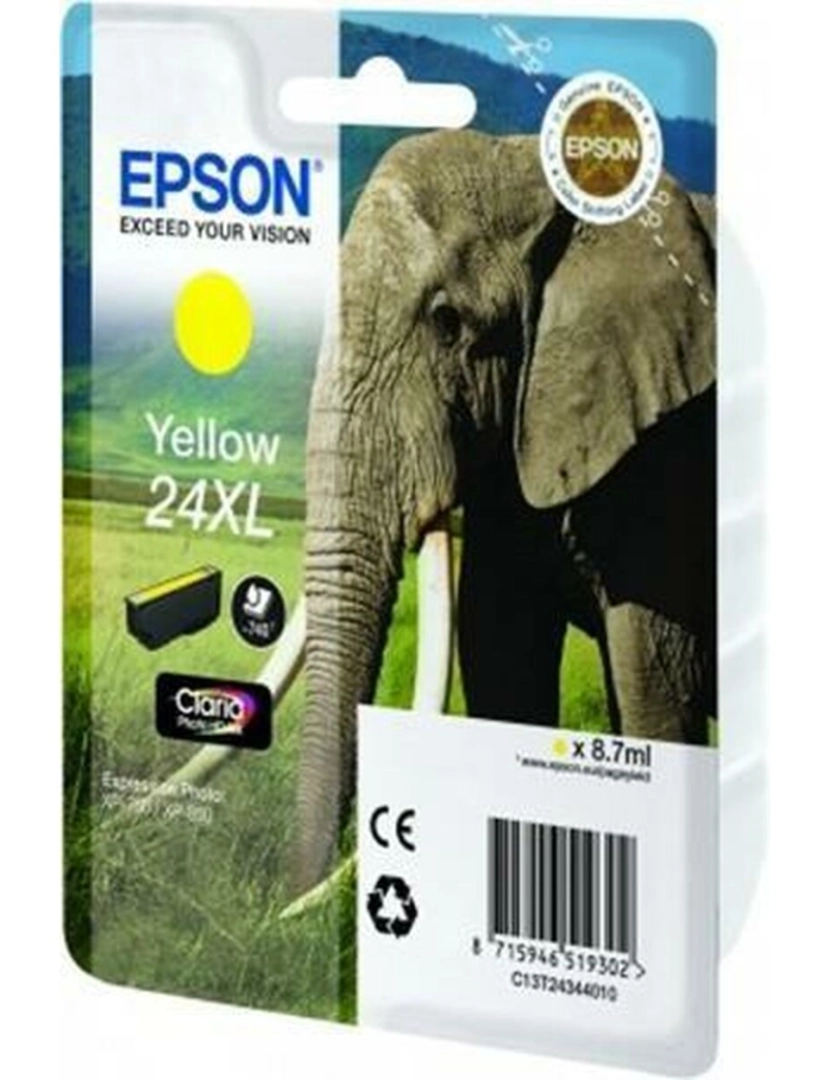 Epson - Tinteiro de Tinta Original Epson 24XL Amarelo