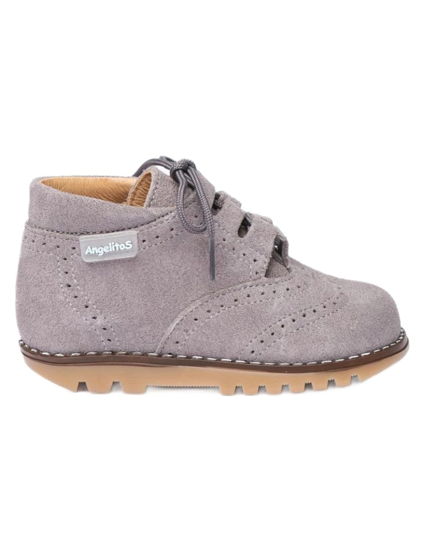 Angelitos - Botas De Ante Gris De Criança Angelitos 28086-19 (Tallas De 19 A 25)