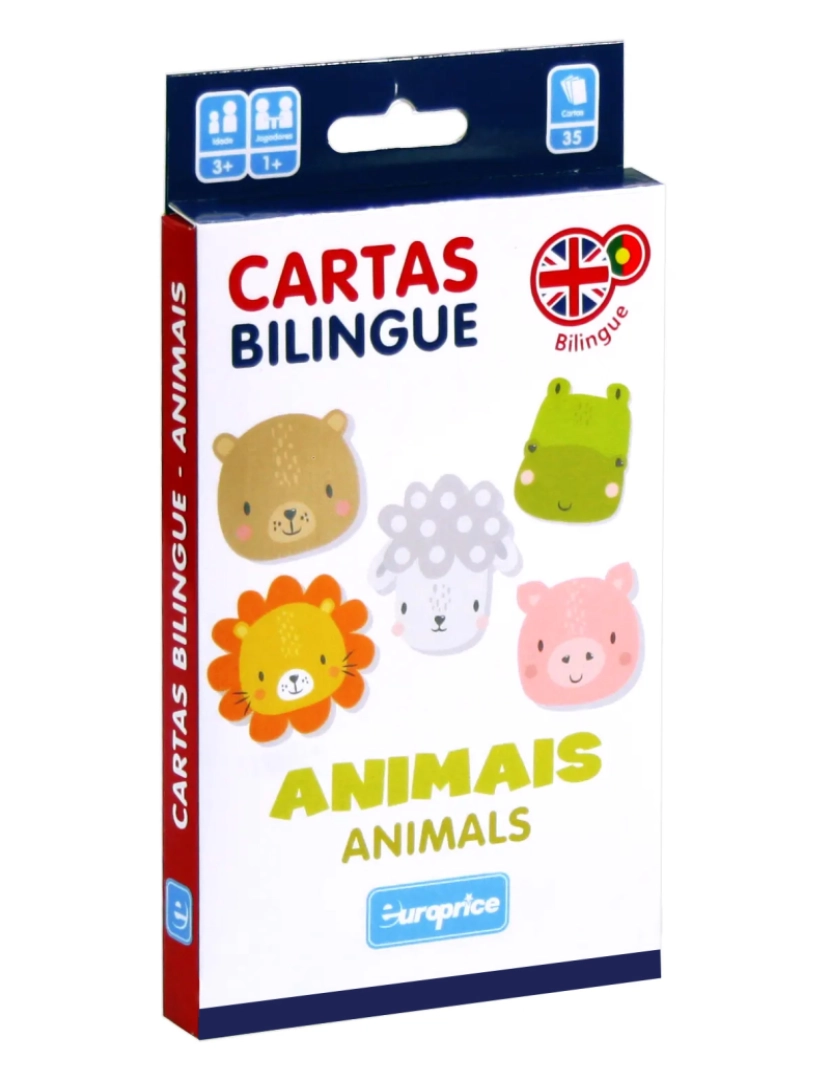 Europrice - Cartas Bilingue - Animais