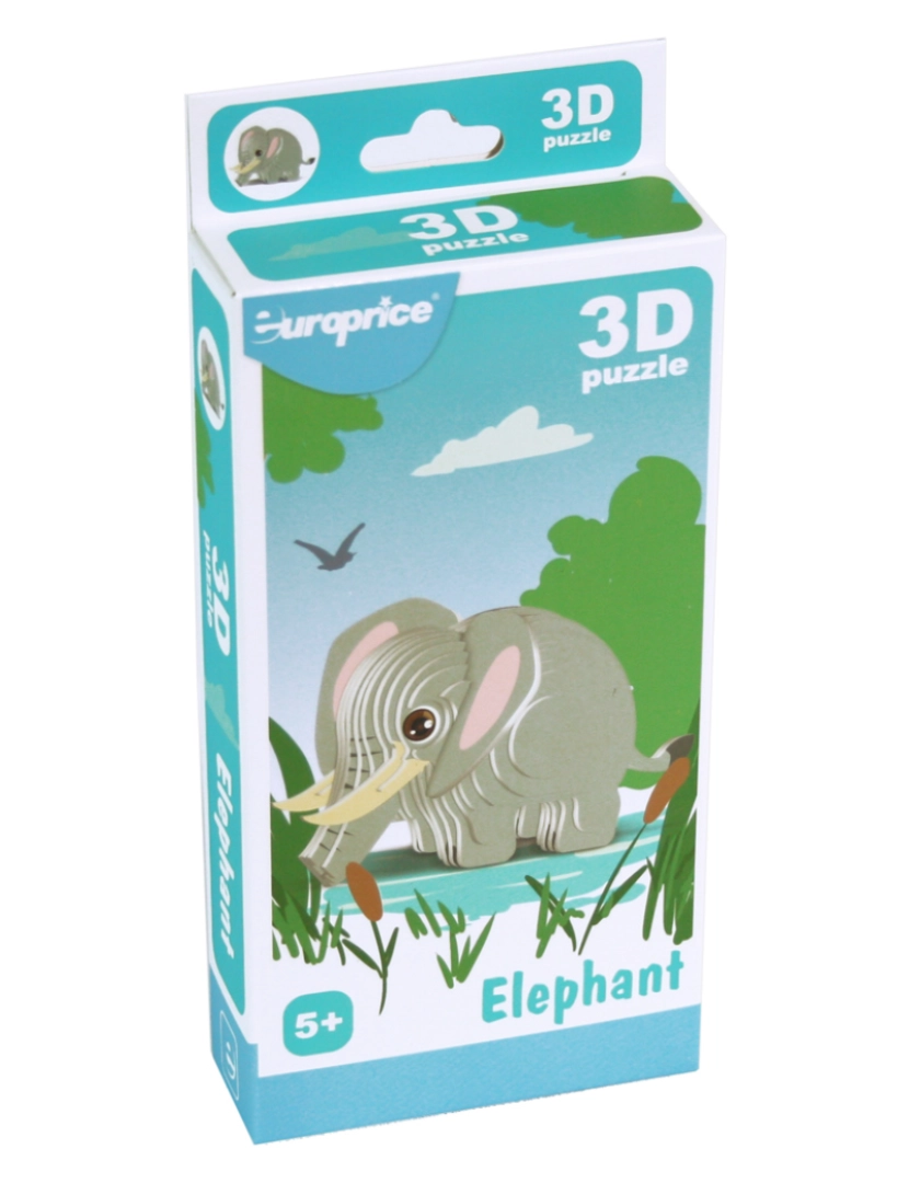 imagem de 3D Puzzle - Elephant1