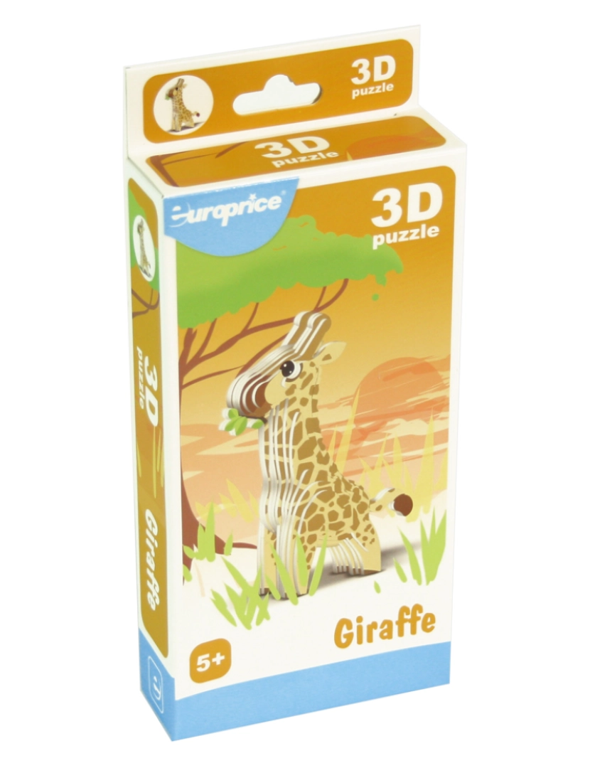 imagem de 3D Puzzle - Giraffe1