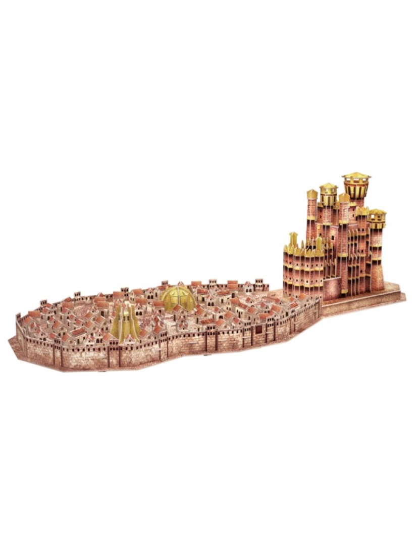 imagem de Puzzle 3D Game of Thrones King`s Landing 260 Peças2