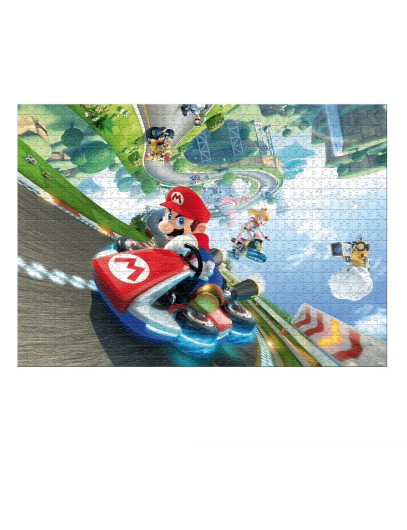 imagem de Puzzle Mario Kart 1000 Peças2