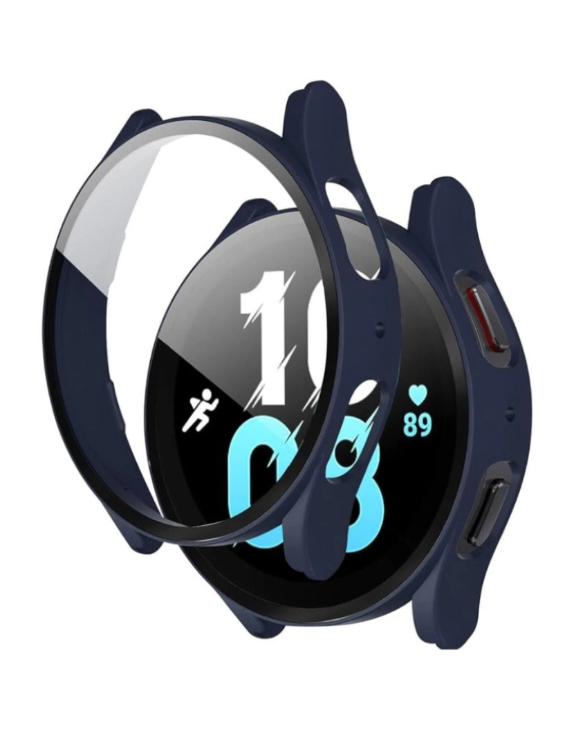 imagem de Bracelete + case Samsung Galaxy Watch5 40mm azul2