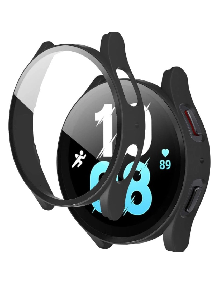 imagem de Bracelete + case Samsung Galaxy Watch 44mm Preto2