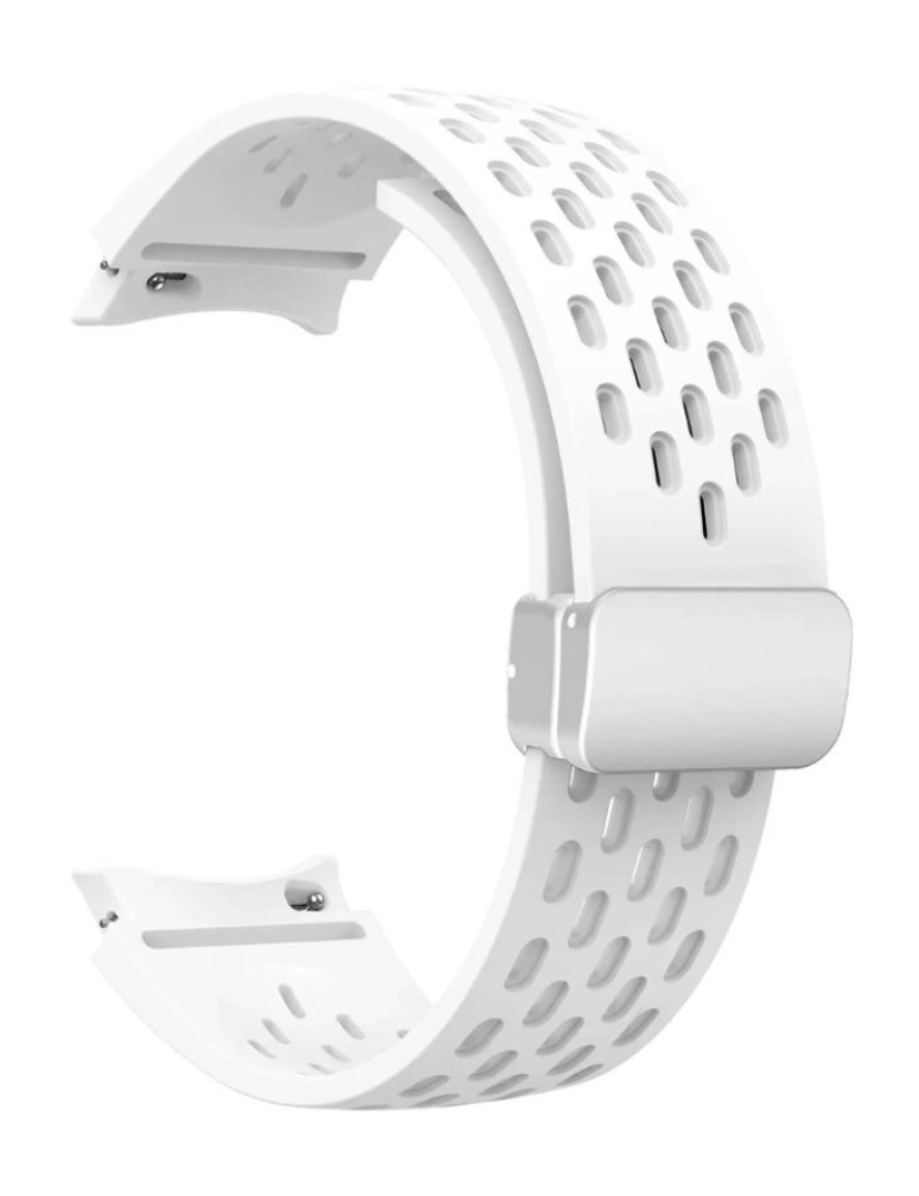 imagem de Bracelete SnapFlow Samusung Galaxy Watch4 40mm Branco2