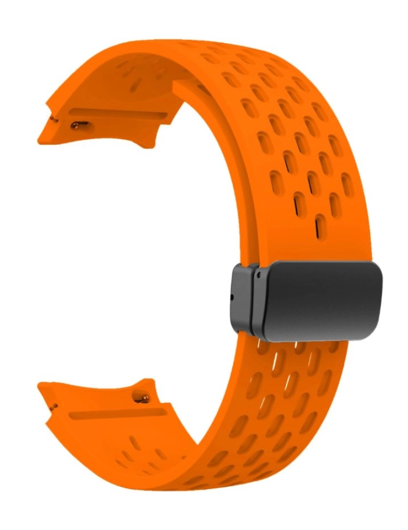 imagem de Bracelete SnapFlow Samusung Galaxy Watch4 40mm Laranja2