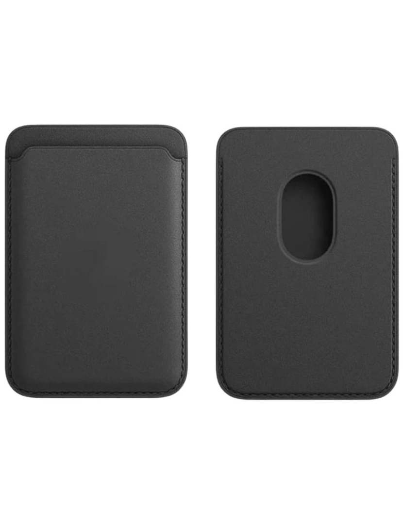 imagem de Pack Capa Crystal + carteira Magsafe para Iphone X Preto2