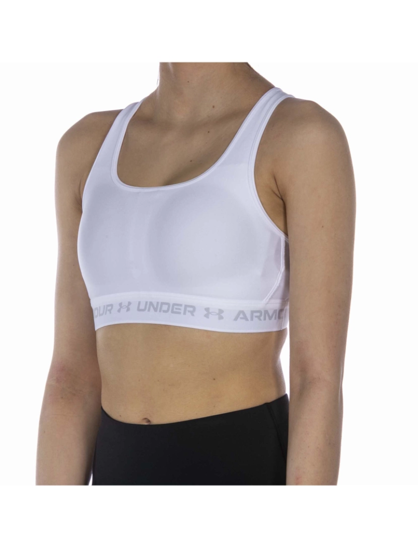 imagem de Top Under Armour Ua Crossback Mid Bra Branco4