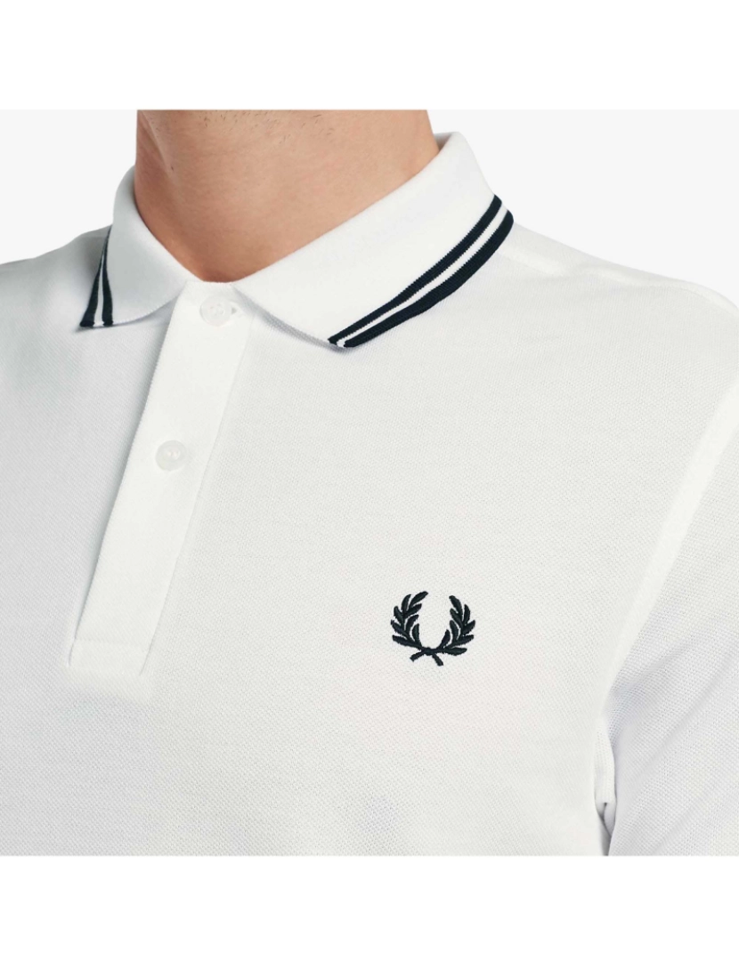 imagem de Camisa Polo Com Ponta Gêmea Fred Perry4