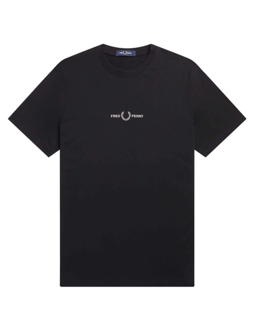 Fredperry - T-Shirt Bordada Fredperry Fp