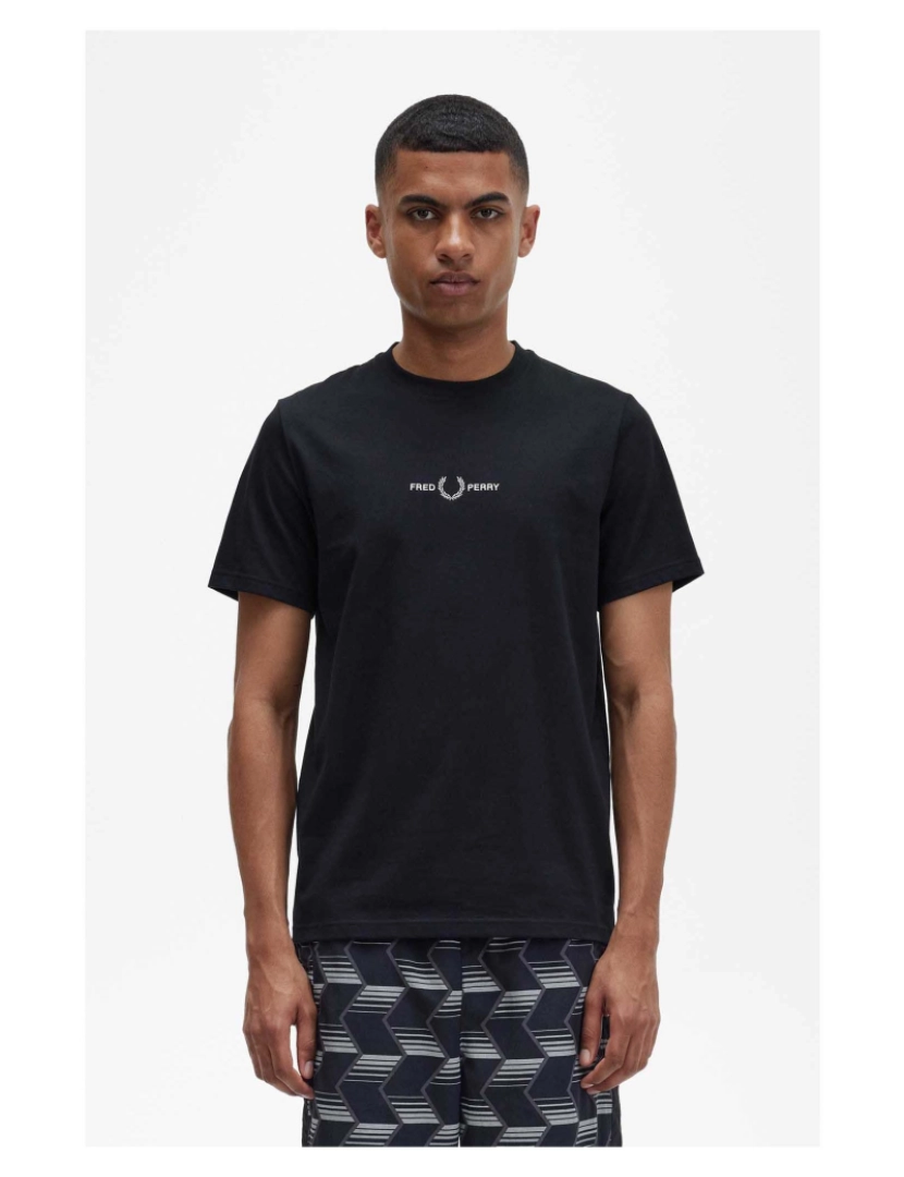 imagem de T-Shirt Bordada Fredperry Fp3