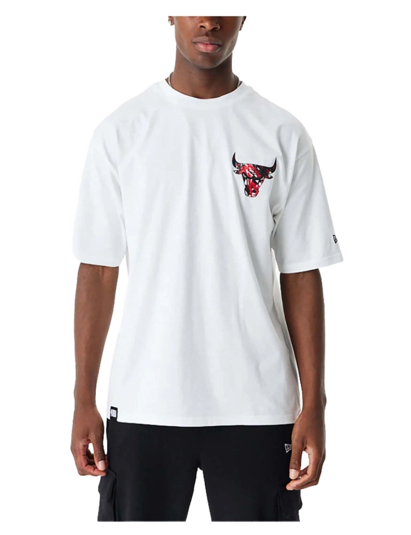 New Era - Camiseta Nova Era Nba Aop Infill Os Tee Chibul Whifdr