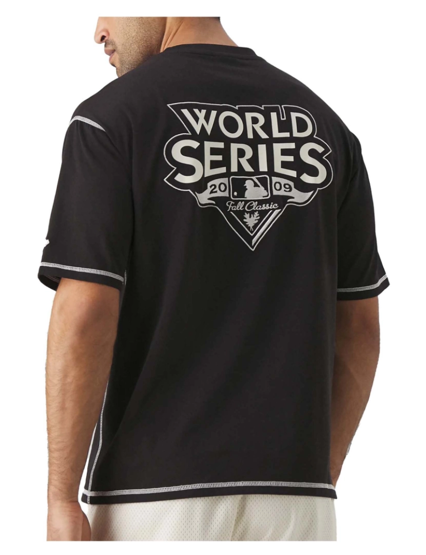 imagem de Camiseta Nova Era Mlb World Series Os Tee Neyyan Blkofw3