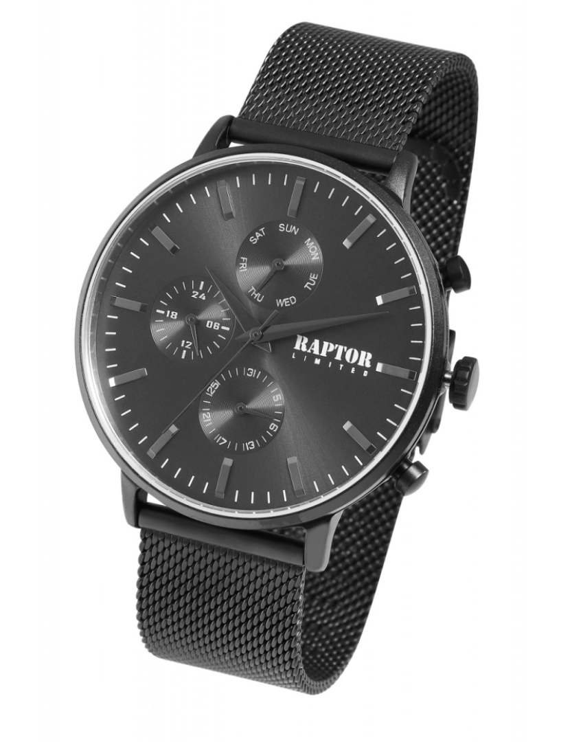 imagem de Relógio Raptor  LIMITED Homem Multifuncional com Pulseira em Aço Inoxidável4