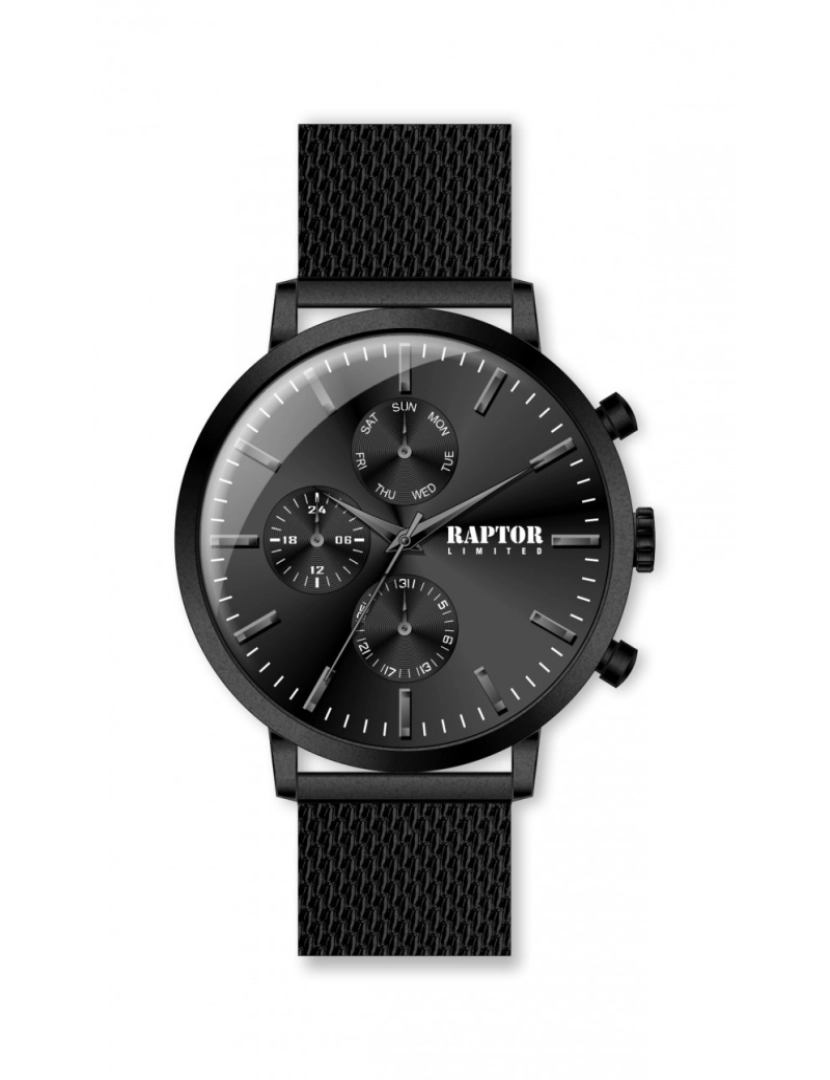 imagem de Relógio Raptor  LIMITED Homem Multifuncional com Pulseira em Aço Inoxidável5