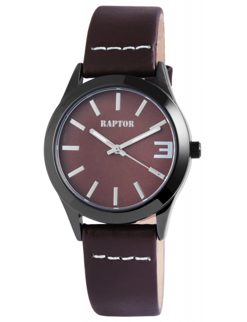 Raptor - Relógio Raptor  Mulher com Bracelete em Pele Genuína