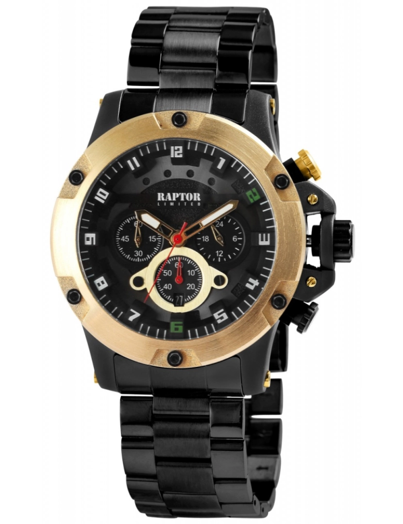 imagem de Relógio Raptor  LIMITED Homem Cronógrafo com Pulseira em Aço Inoxidável1