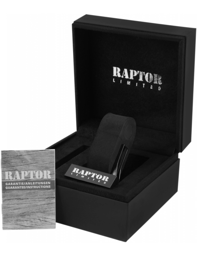 imagem de Relógio Raptor  LIMITED Homem Cronógrafo com Pulseira em Aço Inoxidável4