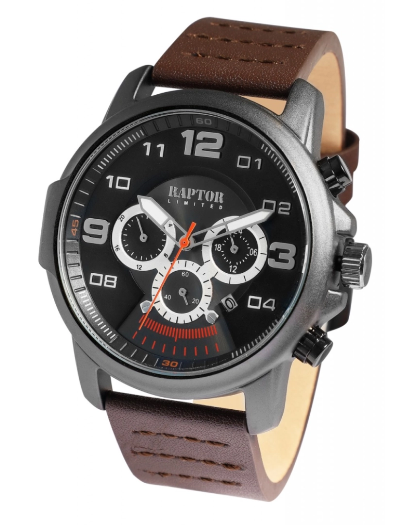 imagem de Relógio Raptor  LIMITED Homem Multifuncional com Pulseira de Couro Genuíno4