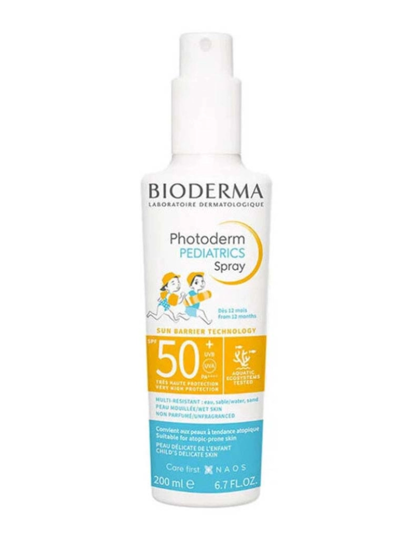 Bioderma - Photoderm Pediatrics Spray Corporal Criança Spf50+ 200 Ml