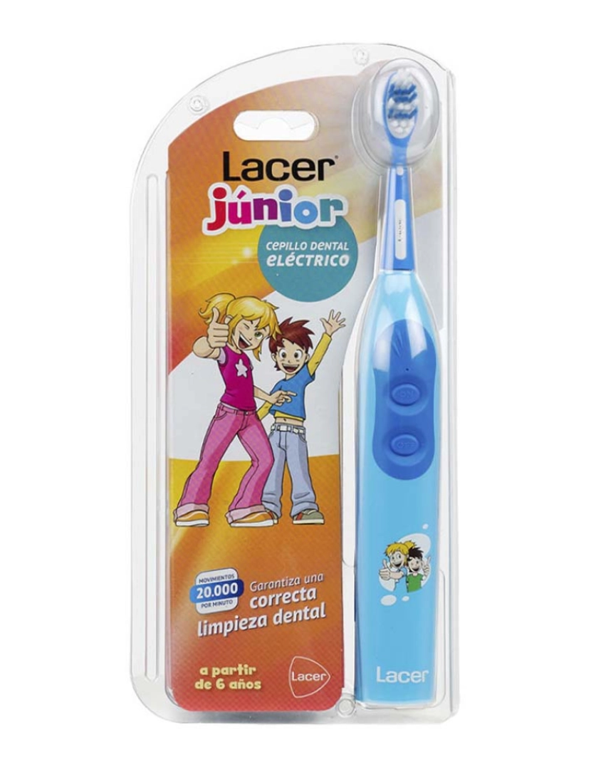 Lacer - Escova de Dentes Elétrica Junior Azul