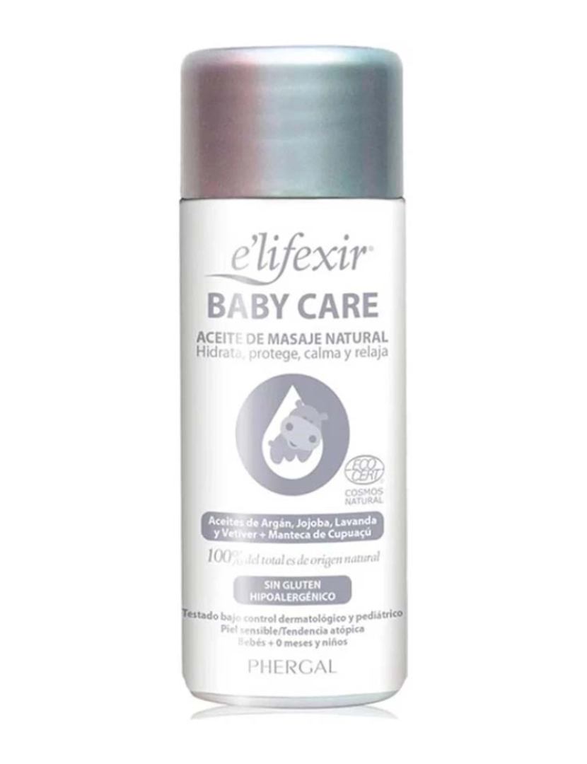 E'Lifexir - Eco Baby Care Óleo Seco Masaje 125 Ml