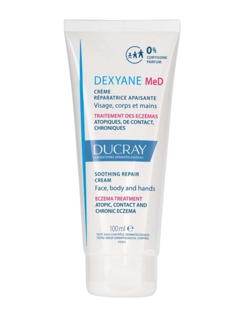 Ducray  - Creme para Eczema Reparador Calmante Dexyane 30 Ml