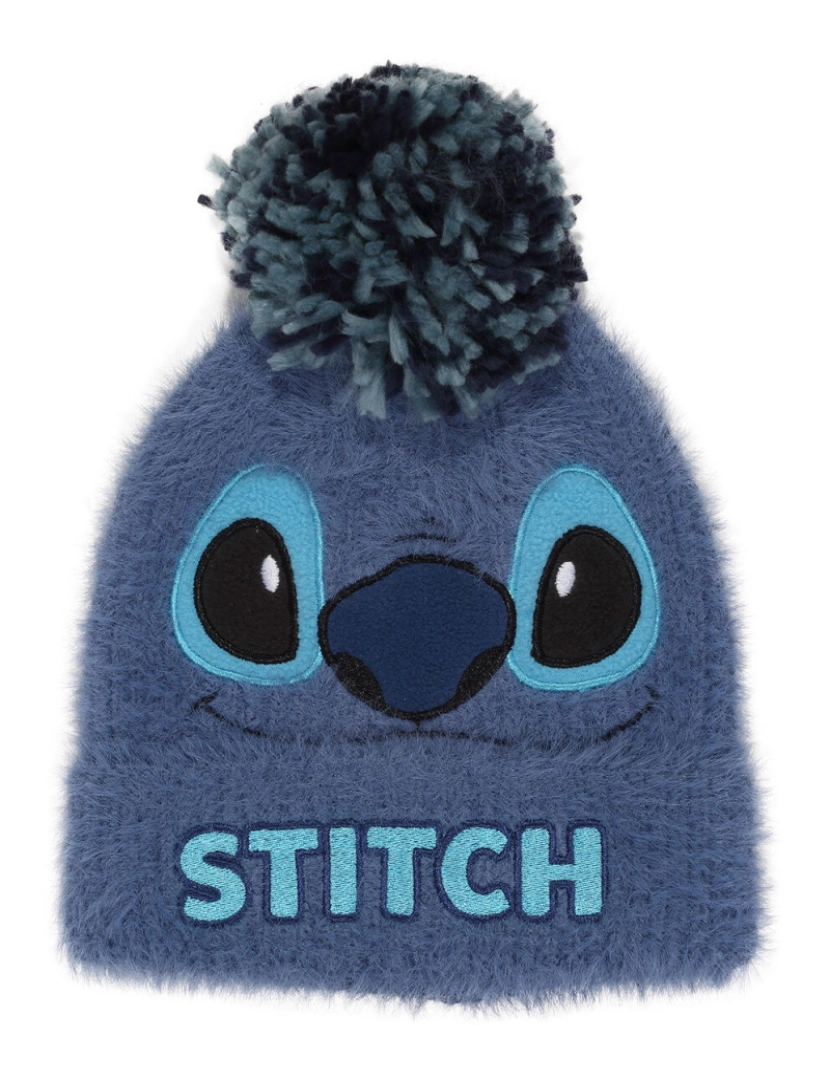 imagem de Chapéu Stitch Fluffy Pom Beanie1