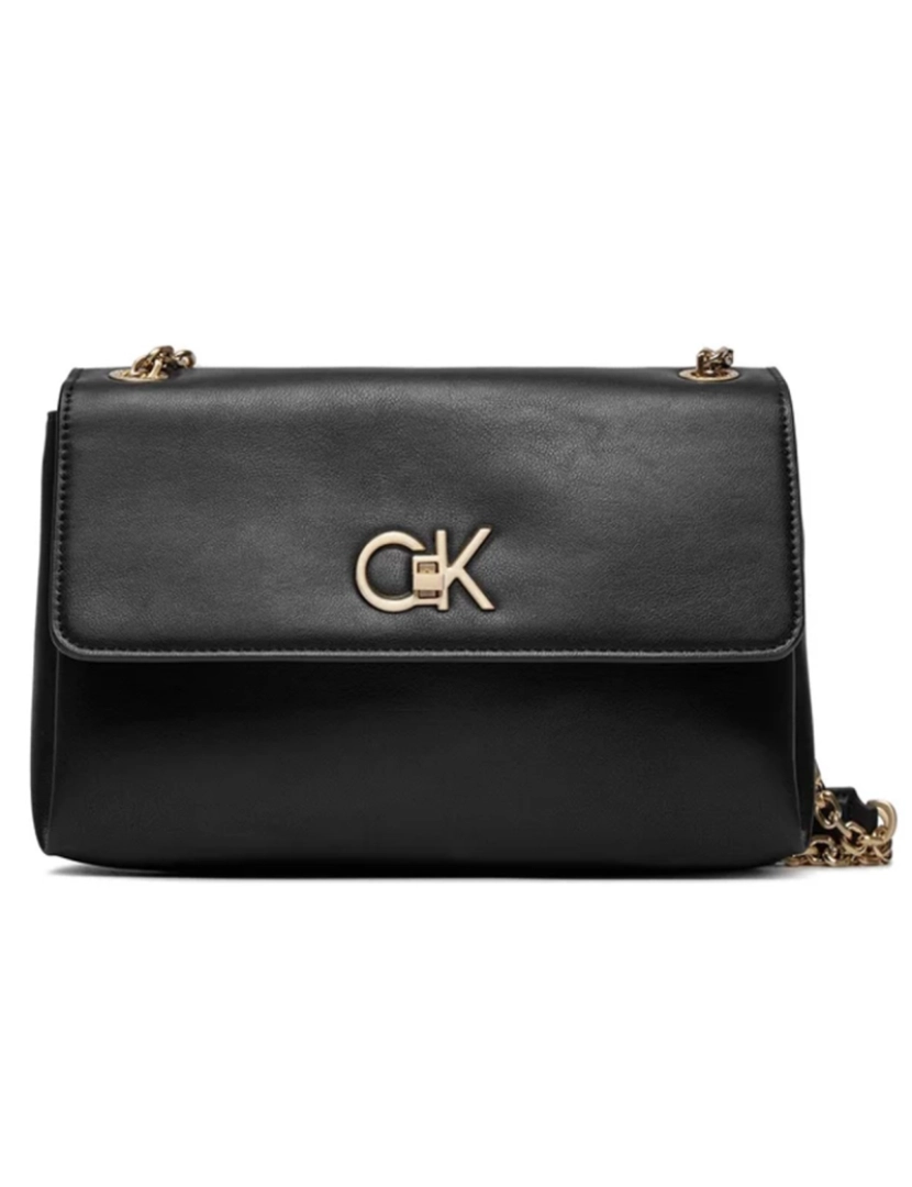 Calvin Klein - Mala Ombro Senhora Preto