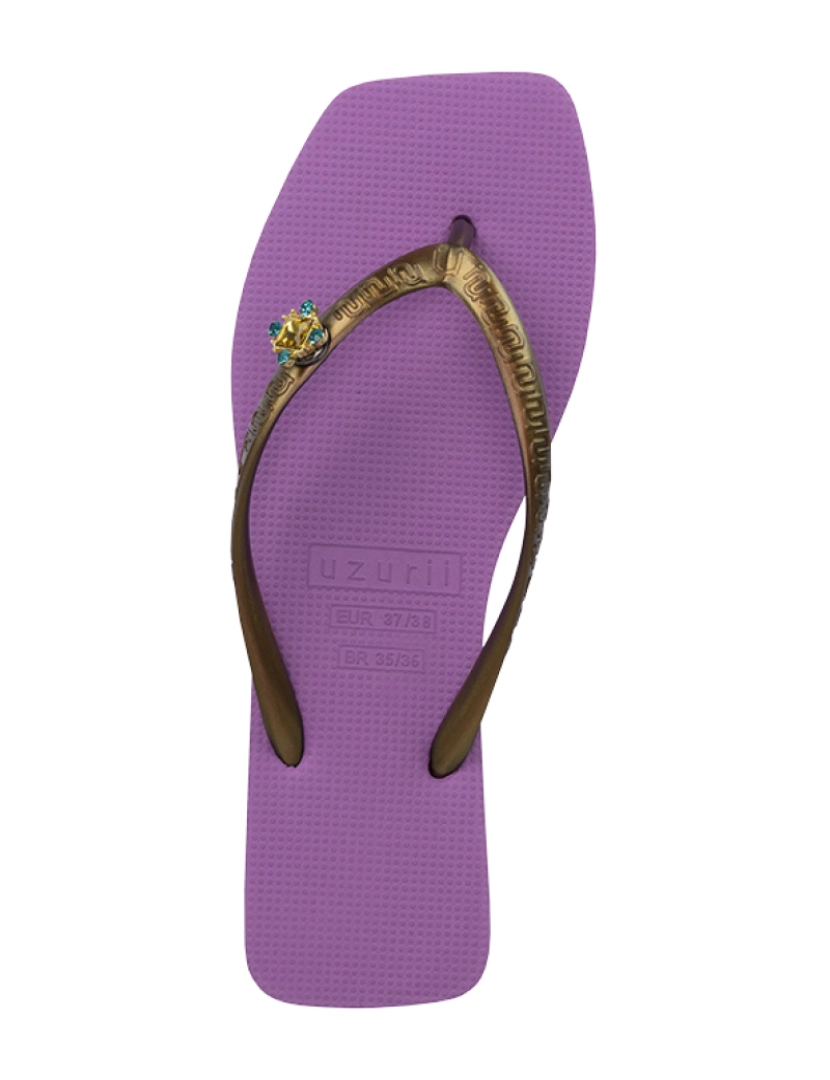 Uzurii Luxury Footwear - Interruptor de praia Orquidea