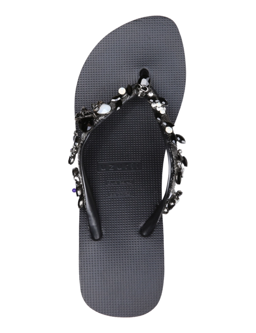 Uzurii Luxury Footwear - Stella Black salto alto preto preto