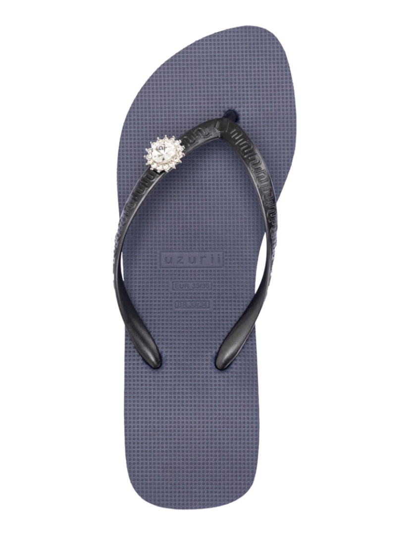 Uzurii Luxury Footwear - Interruptor meio salto azul