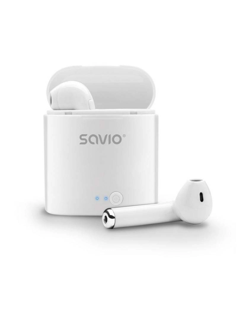 Savio - Auriculares In Ear Bluetooth Savio Tws-01 Branco