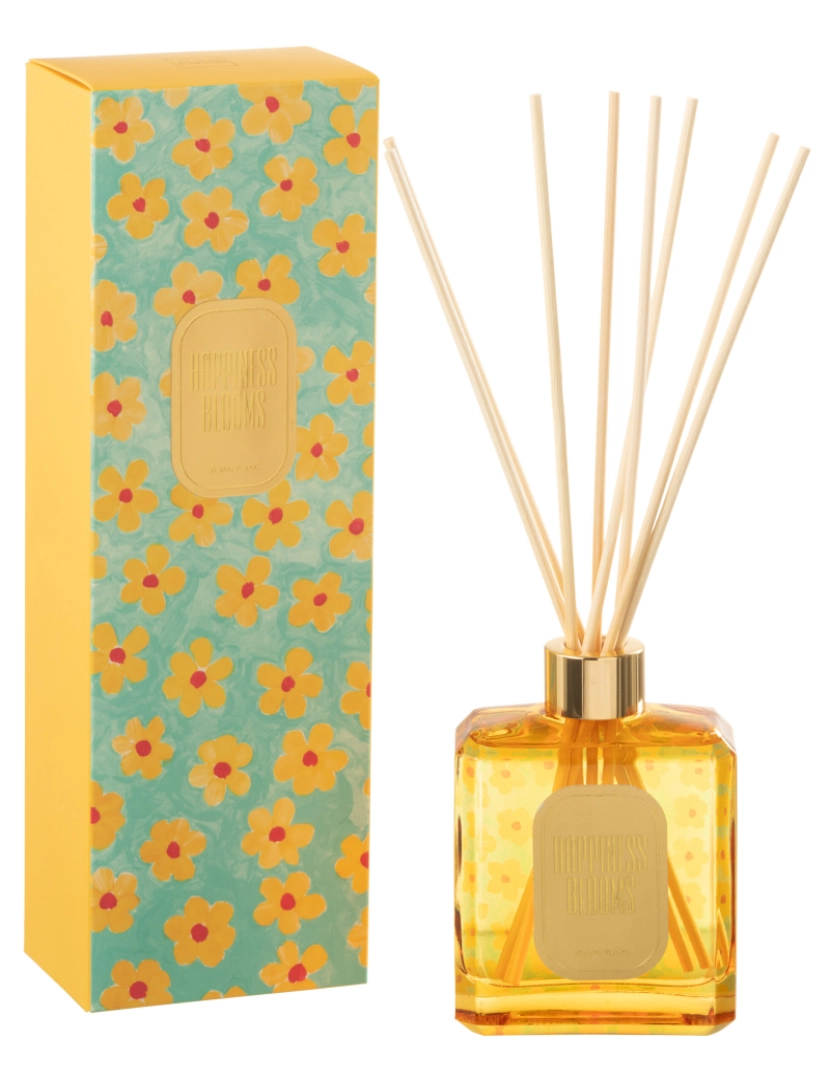 J-Line - J-Line Oil Perfume Flores Azur / Amarelo