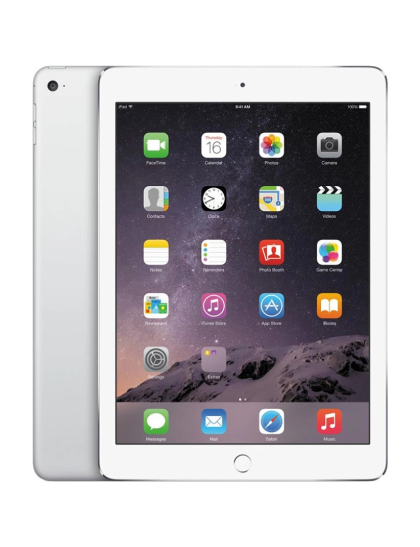 Apple - Apple iPad Air 2 64GB WiFi Grau A