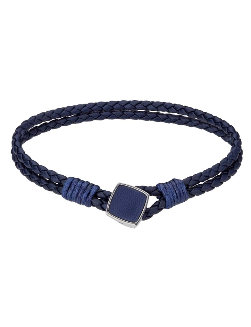 Philip Blanc - Pulseira Martin  Homem Azul Escuro e Prateado