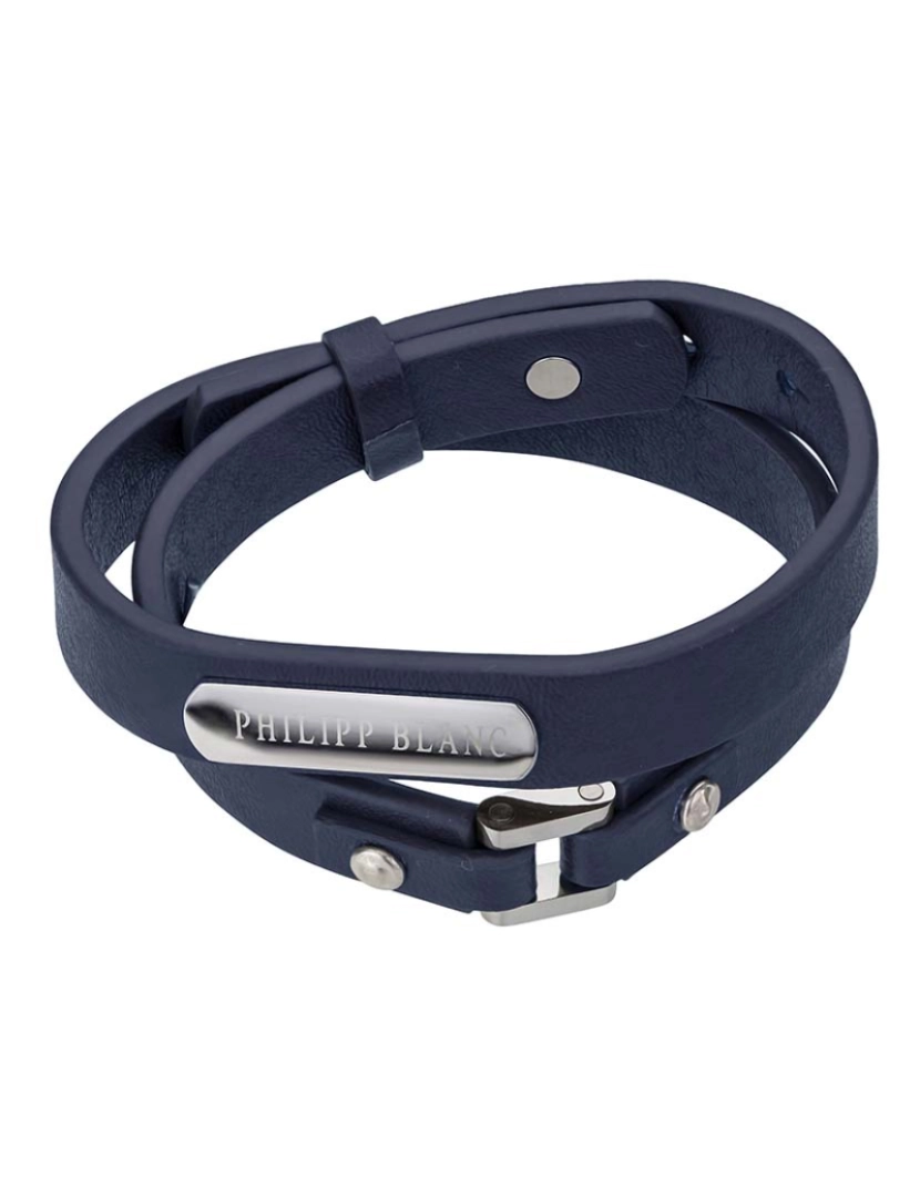 Philip Blanc - Pulseira Niklas Homem Azul Escuro e Prateado