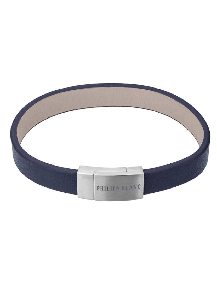 Philip Blanc - Pulseira Anton Homem Azul Escuro e Prateado