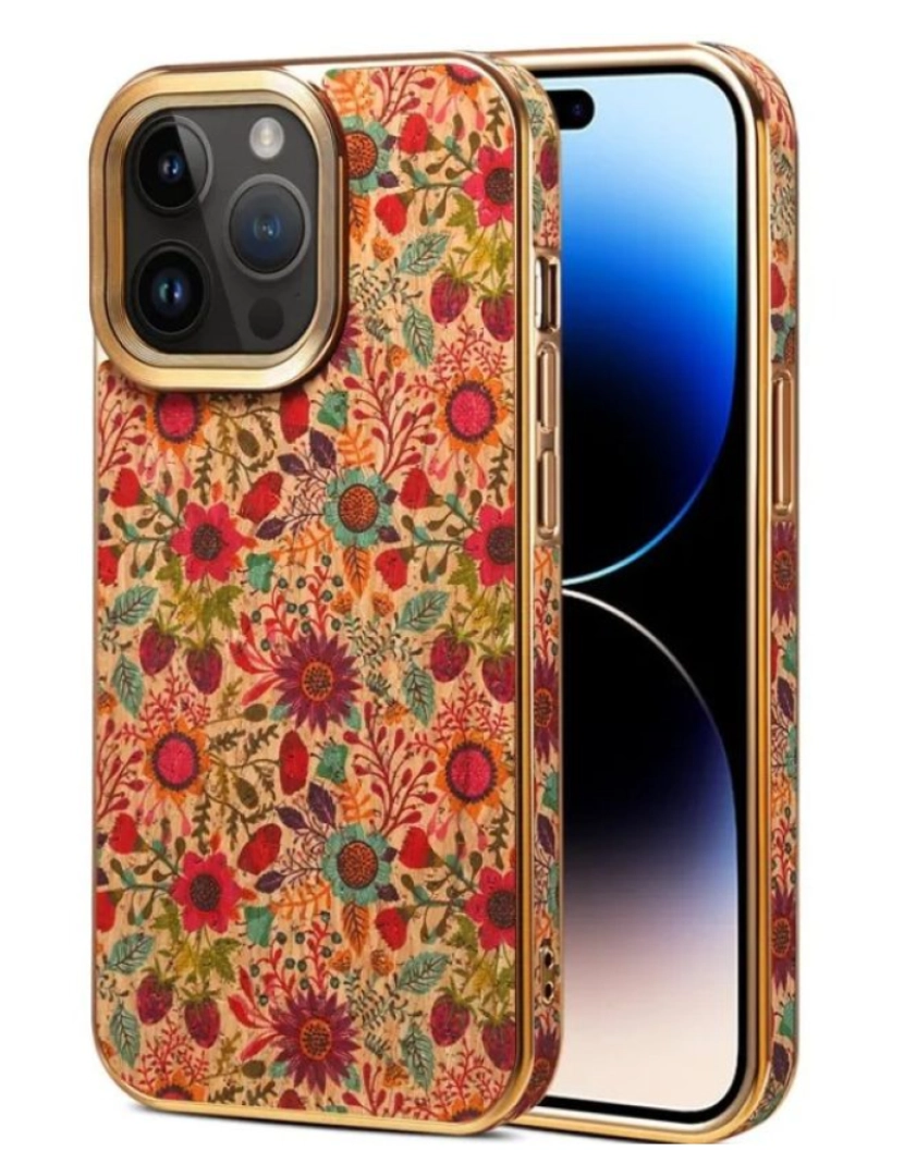 imagem de Capa Primavera Dourada para Iphone 12 Purple1