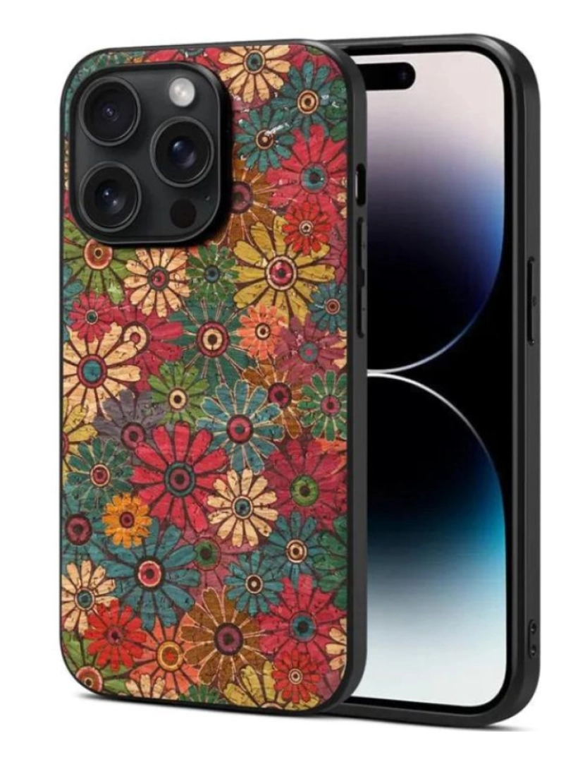 Antiimpacto! - Capa tecido estampado Spring para Iphone 8 Plus