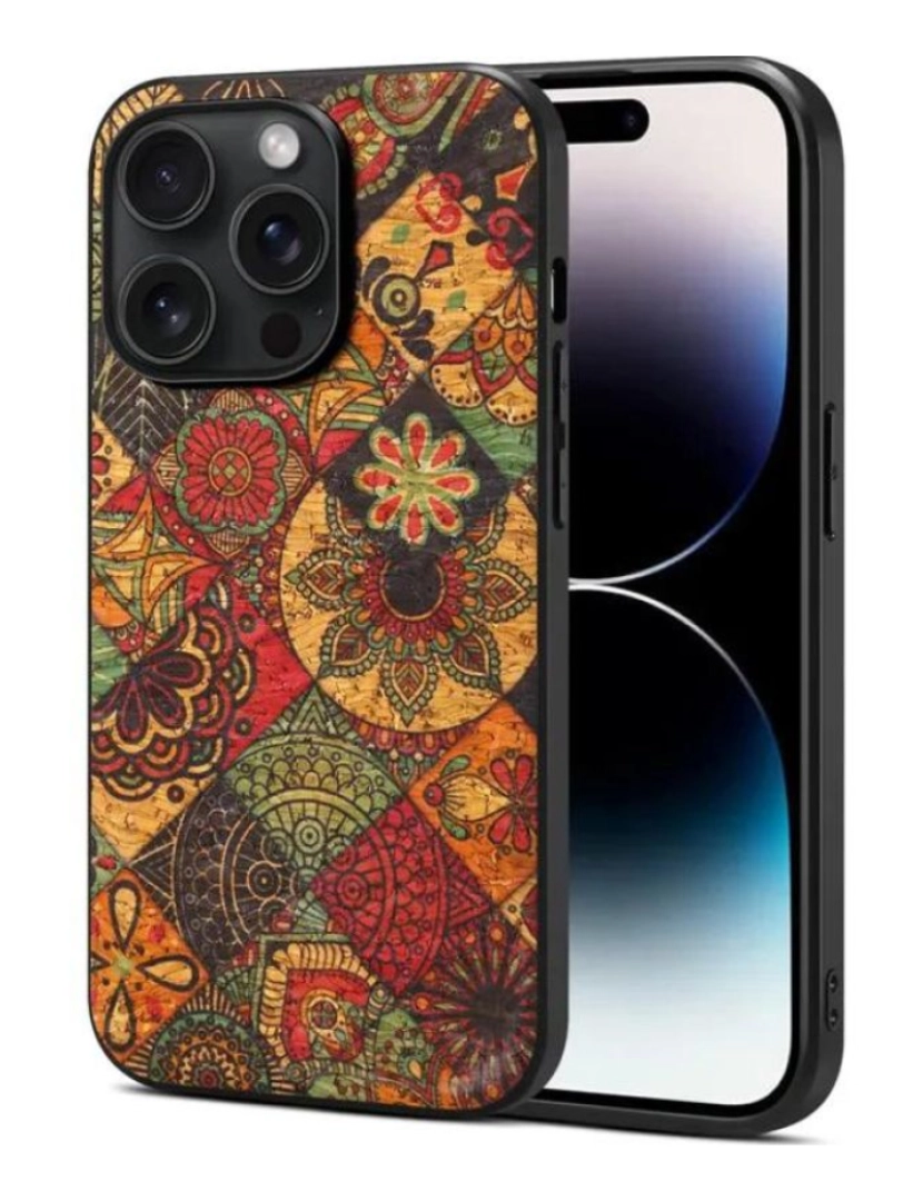 Antiimpacto! - Capa tecido estampado Autumn para Iphone 8