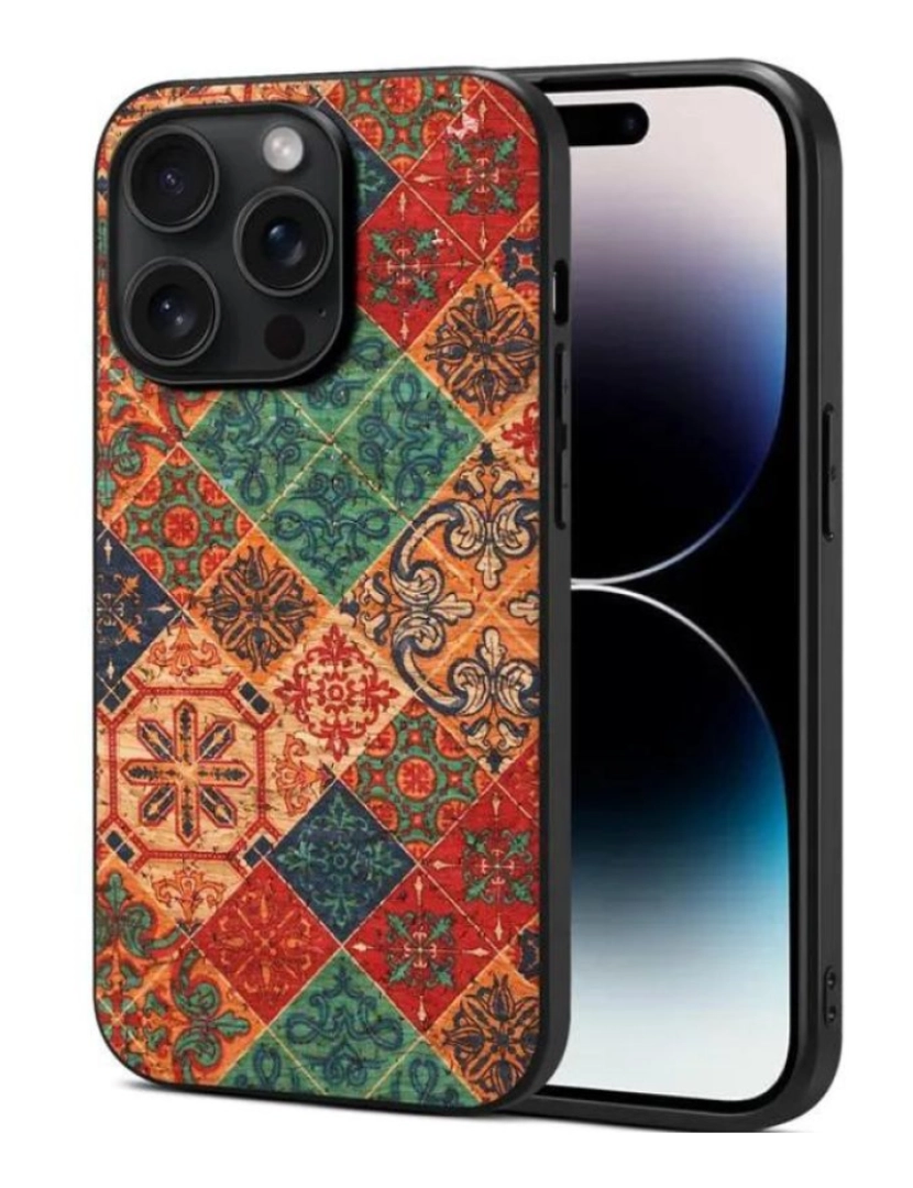 Antiimpacto! - Capa tecido estampado Winter para Iphone 8