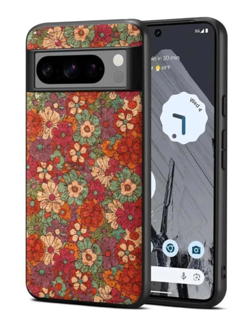 Antiimpacto! - Capa tecido estampado Summer para Google Pixel 6